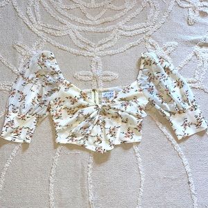 Floral Corset Top